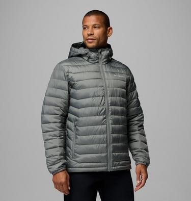 Men&rsquo;s Powder Lite II Hooded Insulated Jacket, Color: Sedona Sage Ripstop, image 15