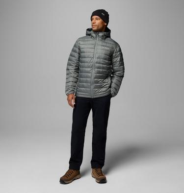 Men&rsquo;s Powder Lite II Hooded Insulated Jacket, Color: Sedona Sage Ripstop, image 16