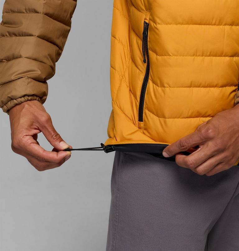 Men&rsquo;s Powder Lite II Hooded Insulated Jacket, Color: Squash, Delta, image 8