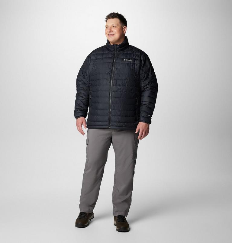 Men’s Powder Lite II Insulated Jacket - Extended Size, Color: Black, image 3