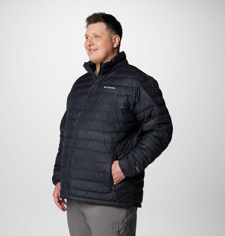 Men’s Powder Lite II Insulated Jacket - Extended Size, Color: Black, image 4