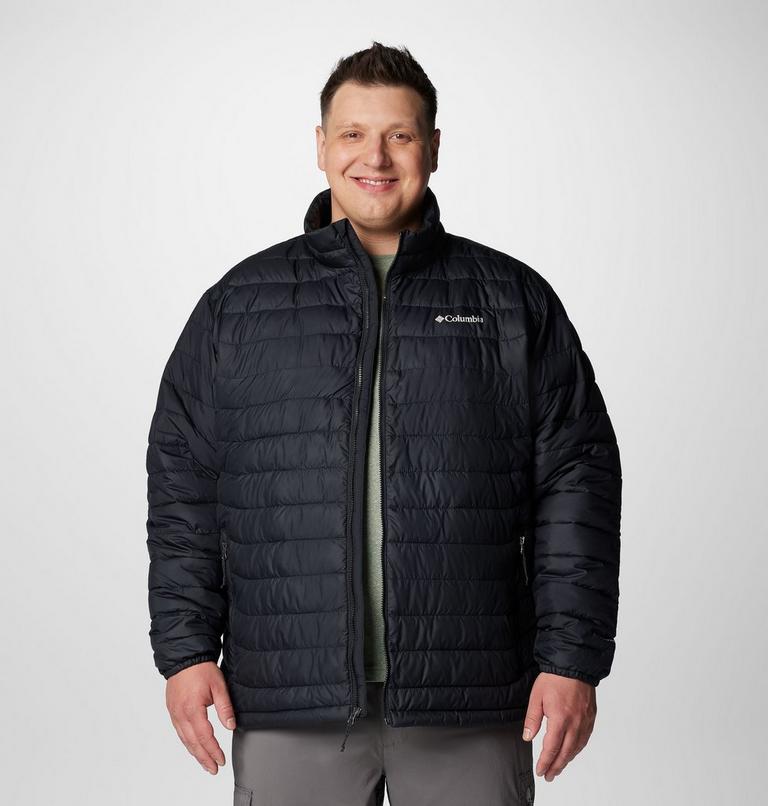 Men’s Powder Lite II Insulated Jacket - Extended Size, Color: Black, image 1