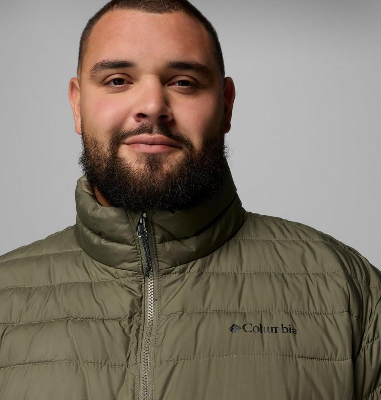 Men’s Powder Lite II Insulated Jacket - Extended Size, Color: Stone Green, image 6
