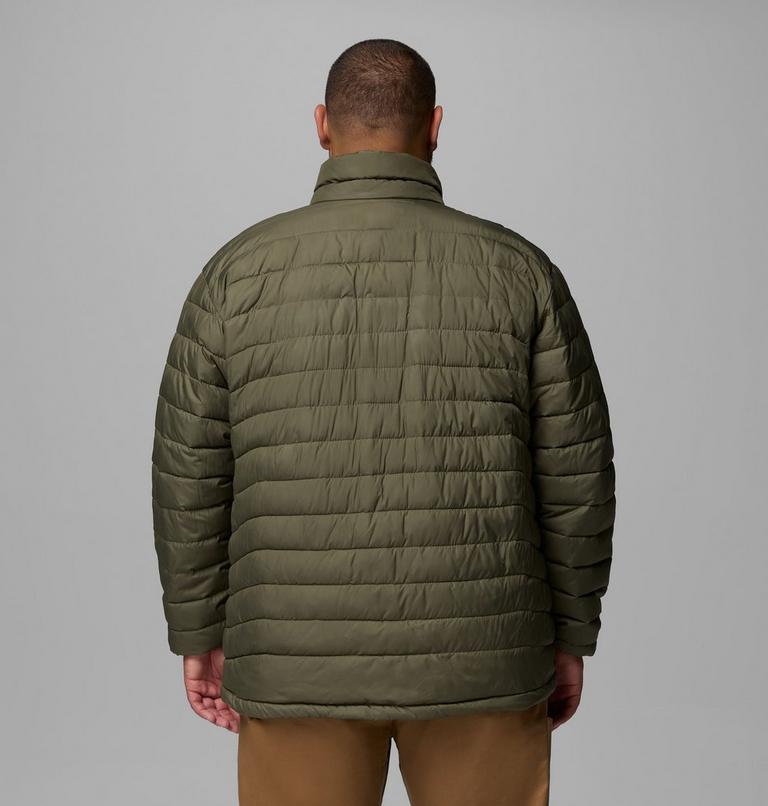 Men’s Powder Lite II Insulated Jacket - Extended Size, Color: Stone Green, image 2