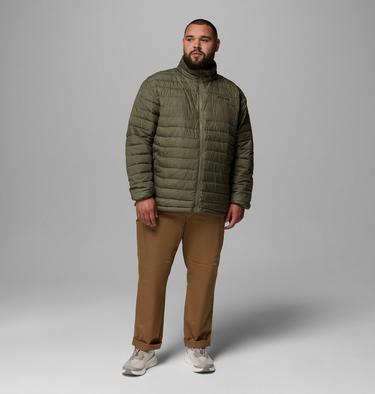 Men&rsquo;s Powder Lite II Insulated Jacket - Extended Size, Color: Stone Green, image 2