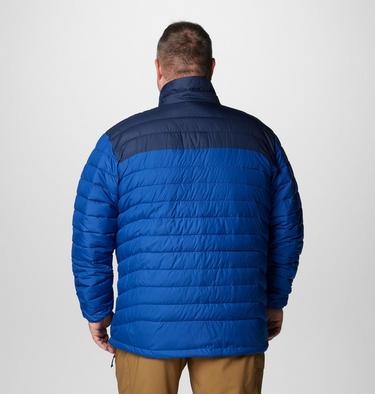 Powder Lite II Jacket, Color: Mountain Blue, Collegiate Navy, image 4