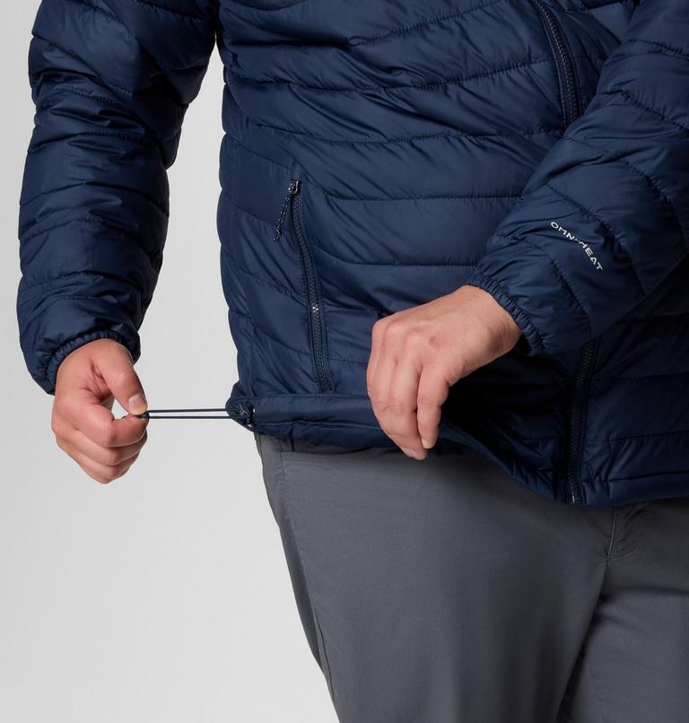 Men&rsquo;s Powder Lite II Insulated Jacket - Extended Size, Color: Collegiate Navy, image 7