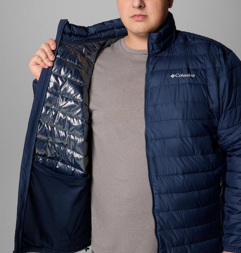Men&rsquo;s Powder Lite II Insulated Jacket - Extended Size, Color: Collegiate Navy, image 8