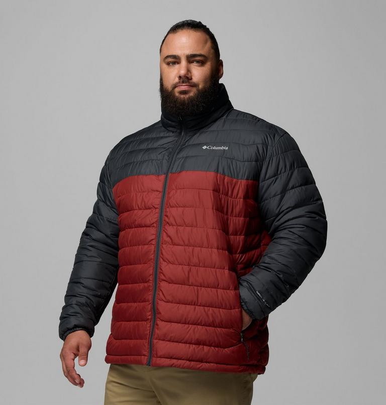 Powder Lite II Jacket, Color: Red Oxide, Shark, image 4