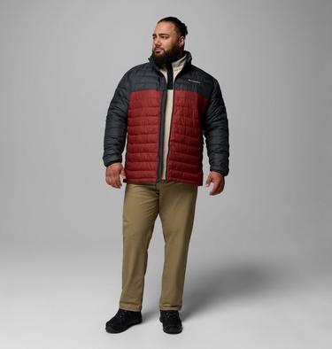 Powder Lite II Jacket, Color: Red Oxide, Shark, image 4
