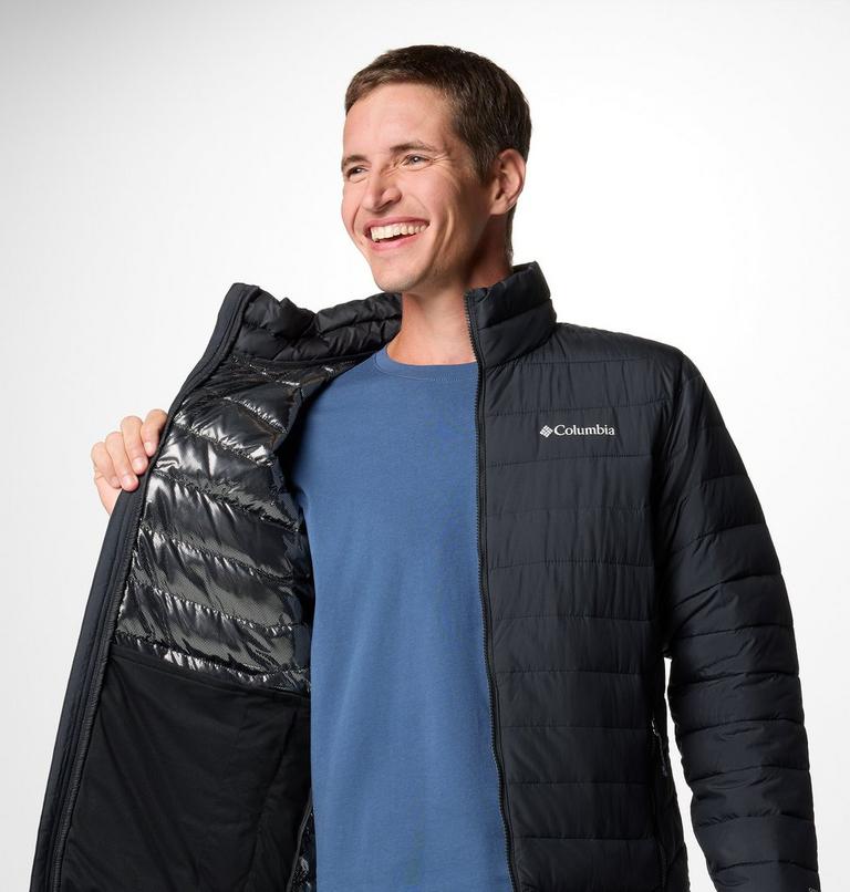 Men’s Powder Lite II Insulated Jacket, Color: Black, image 6