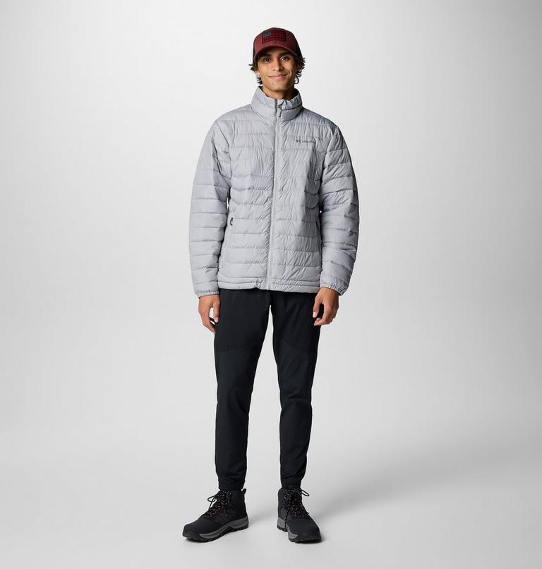 Men’s Powder Lite II Insulated Jacket, Color: Columbia Grey, image 3