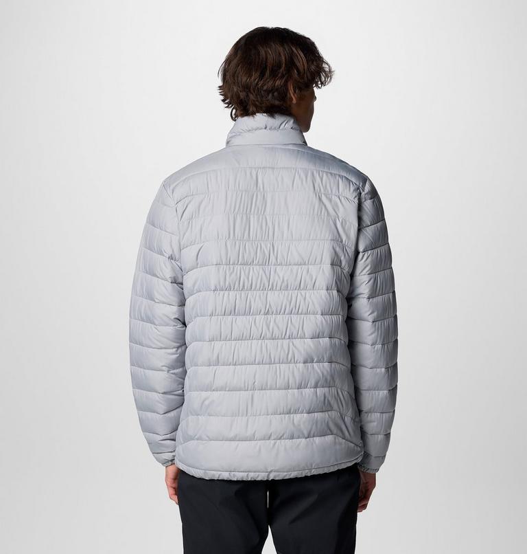 Men’s Powder Lite II Insulated Jacket, Color: Columbia Grey, image 2