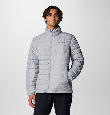 Veste Isolée Powder Lite II Homme, Color: Columbia Grey, image 29