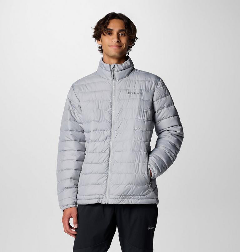 Men’s Powder Lite II Insulated Jacket, Color: Columbia Grey, image 1