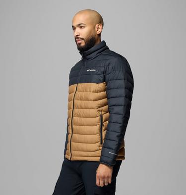 Men&rsquo;s Powder Lite II Insulated Jacket, Color: Delta, Black, image 16