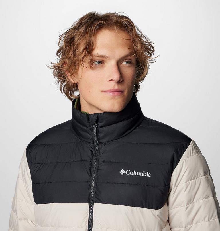 Chaqueta con aislamiento Powder Lite II para hombre, Color: Dark Stone, Black, image 5