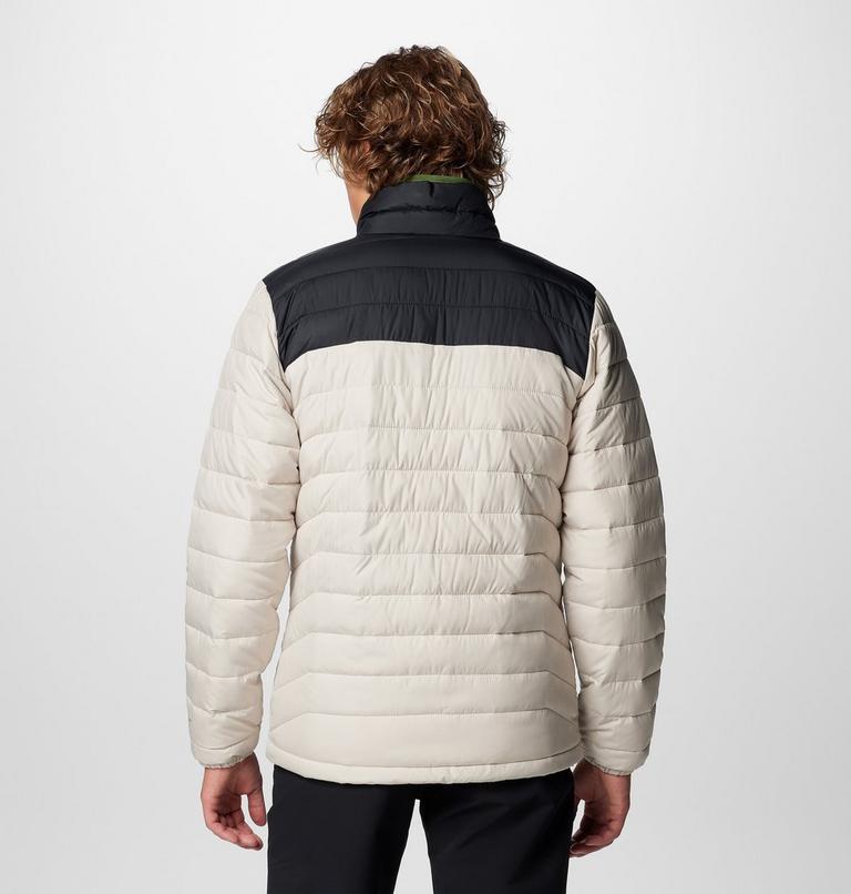 Chaqueta con aislamiento Powder Lite II para hombre, Color: Dark Stone, Black, image 2
