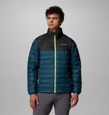 Veste Isolée Powder Lite II Homme, Color: Everblue, Shark, image 1