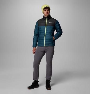 Veste Isolée Powder Lite II Homme, Color: Everblue, Shark, image 2