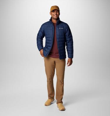 Veste Isolée Powder Lite II Homme, Color: Collegiate Navy, image 35