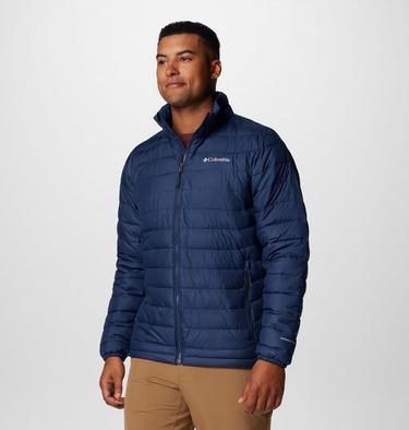 Veste Isolée Powder Lite II Homme, Color: Collegiate Navy, image 36