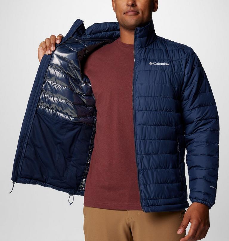 Men’s Powder Lite II Insulated Jacket, Color: Collegiate Navy, image 6