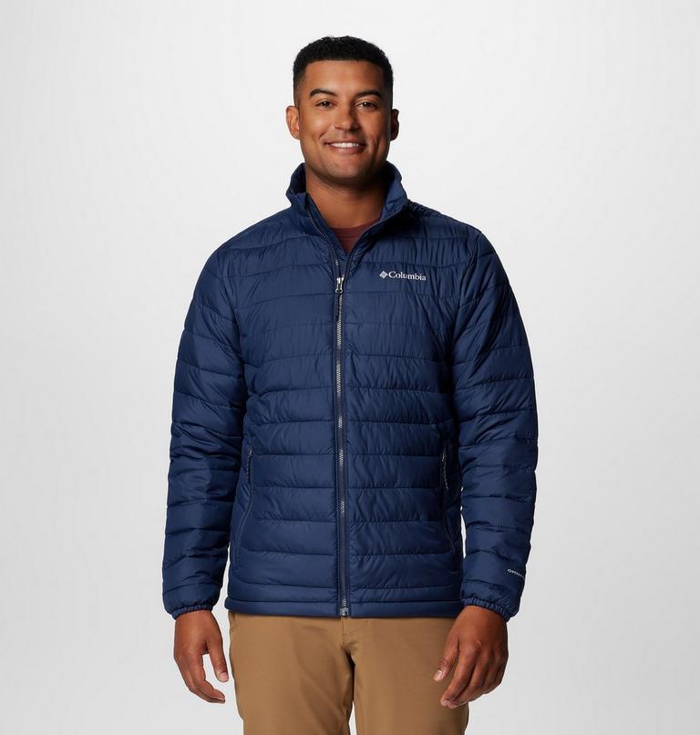 Men’s Powder Lite II Insulated Jacket, Color: Collegiate Navy, image 1