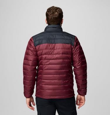 Veste Isolée Powder Lite II Homme, Color: Rich Wine, Black, image 11