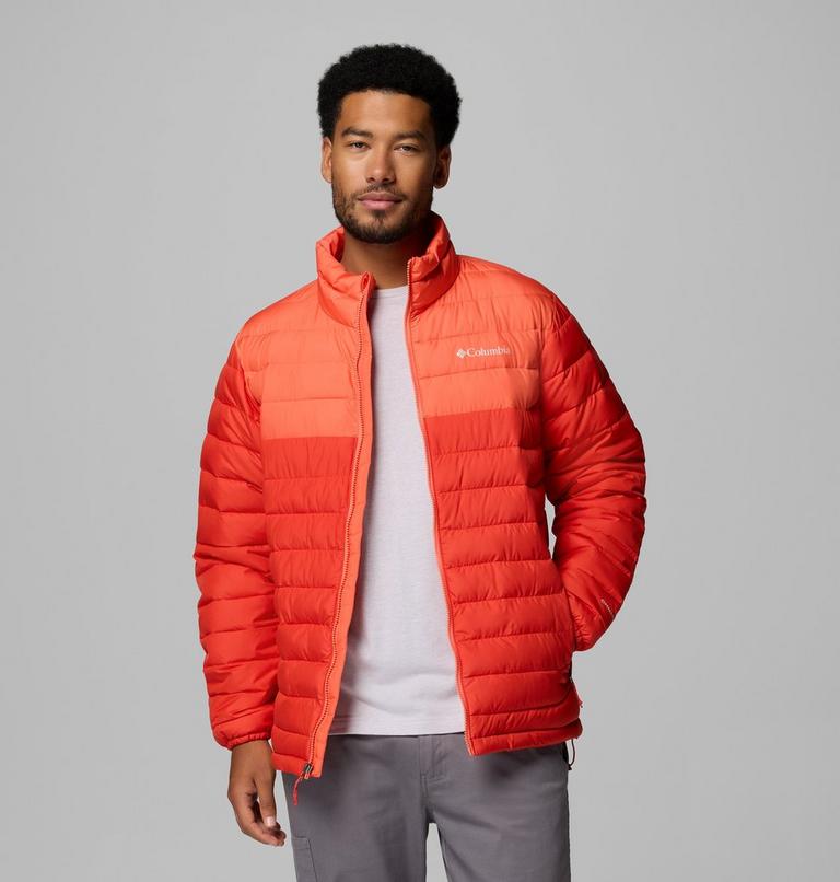 Men&rsquo;s Powder Lite II Insulated Jacket, Color: Super Sonic, Zing, image 5