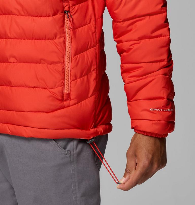 Men&rsquo;s Powder Lite II Insulated Jacket, Color: Super Sonic, Zing, image 8