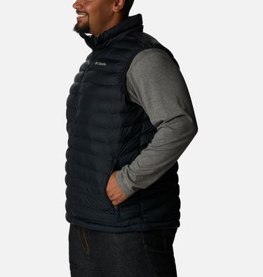 Men's Powder Lite II Insulated Gilet - Extended Size, Color: Black, image 4