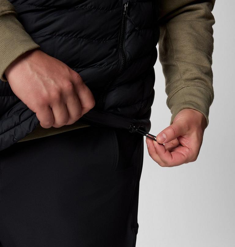 Men's Powder Lite II Vest - Big, Color: Black, image 7