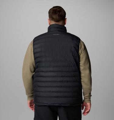 Men's Powder Lite II Insulated Gilet - Extended Size, Color: Black, image 3