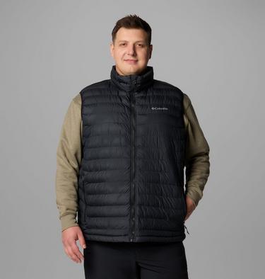 Men's Powder Lite II Insulated Gilet - Extended Size, Color: Black, image 1
