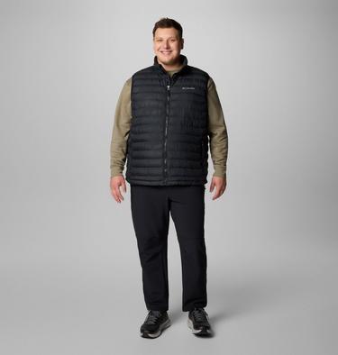 Men's Powder Lite II Insulated Gilet - Extended Size, Color: Black, image 2