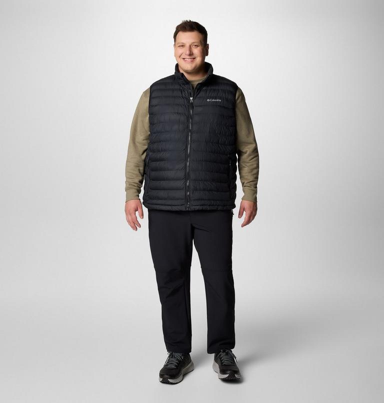 Men's Powder Lite II Vest - Big, Color: Black, image 2