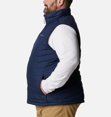 Men's Powder Lite II Insulated Gilet - Extended Size, Color: Collegiate Navy, image 3