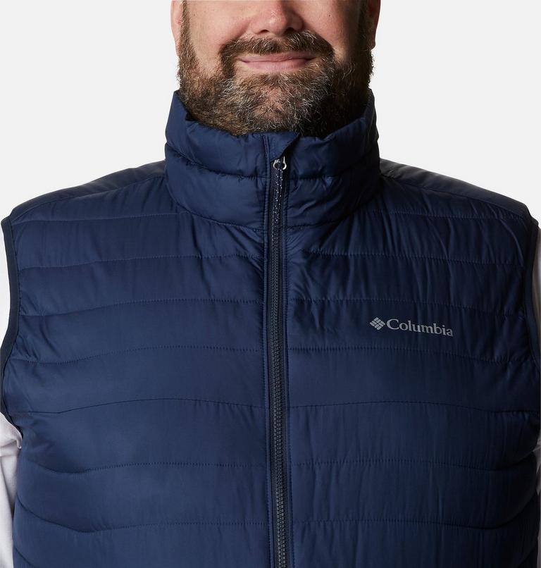 Men's Powder Lite II Insulated Vest - Extended Size, Color: Collegiate Navy, image 4