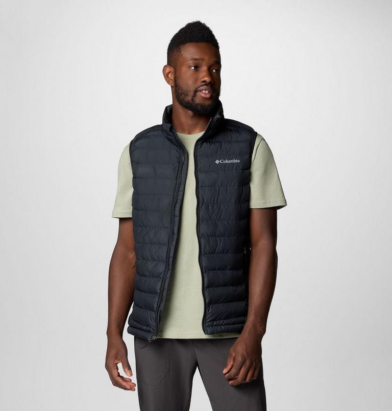 Men's Powder Lite II Insulated Vest, Color: Black, image 7