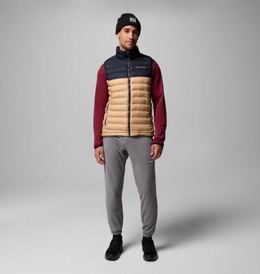 Gilet Isolé Powder Lite II Homme, Color: Canoe, Black, image 6