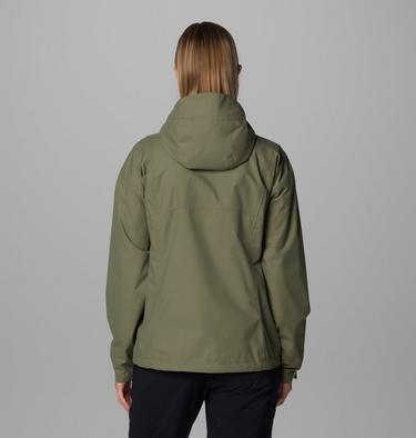 Women's Hikebound II Jacket, Color: Stone Green, image 10