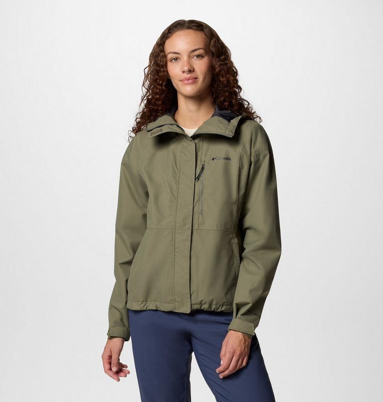 Women's Hikebound II Waterproof Jacket, Color: Stone Green, image 1