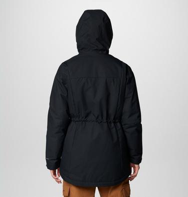 Women's Hikebound II Long Insulated Jacket, Color: Black, image 10