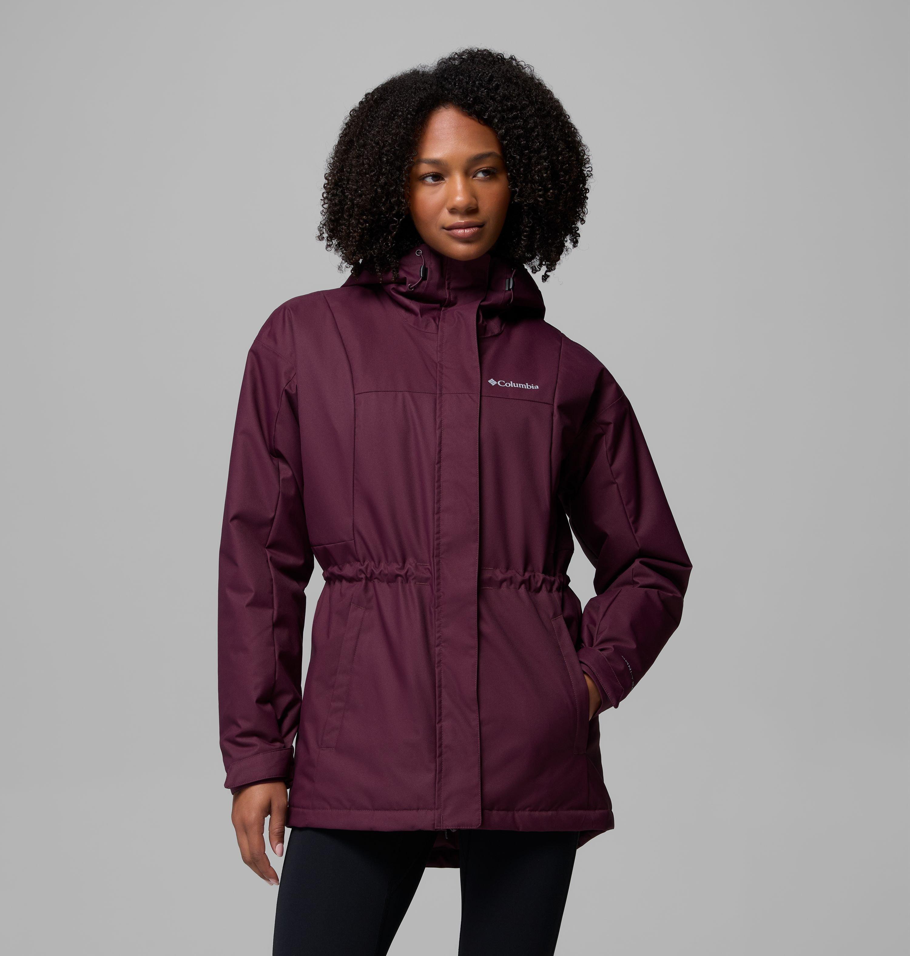 【超希少❗️】極暖columbia ダイヤキルティングジャケット　パープル　L Women's Hikebound II Long Insulated Jacket | Columbia