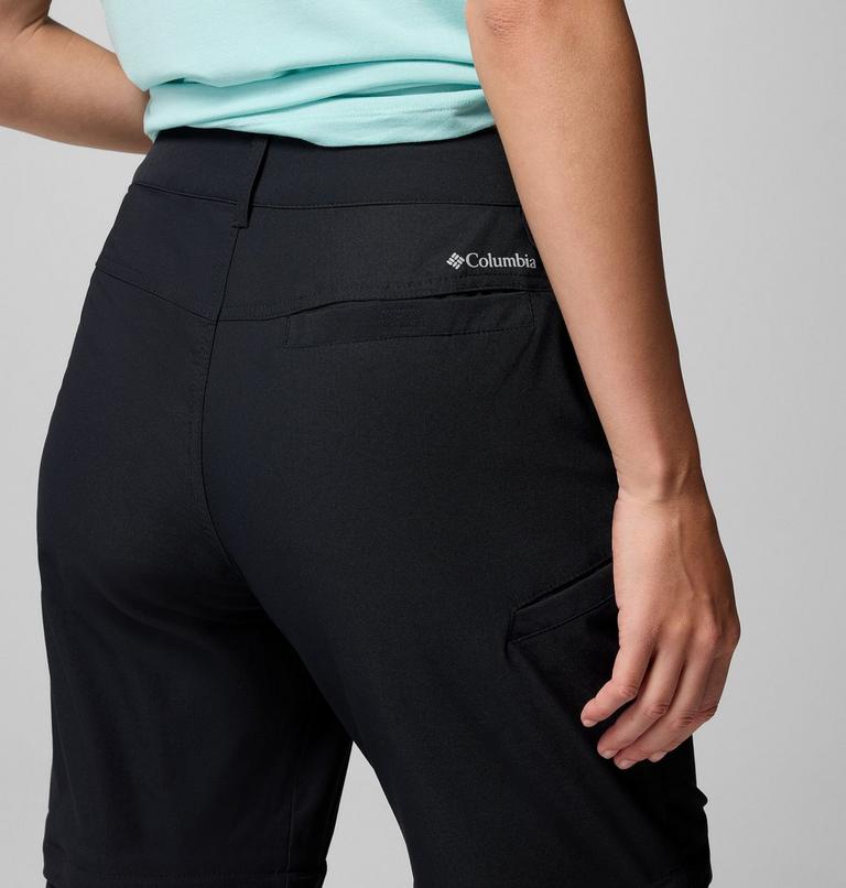 Women's Leslie Falls Hiking Convertible Trousers, Color: Black, image 5