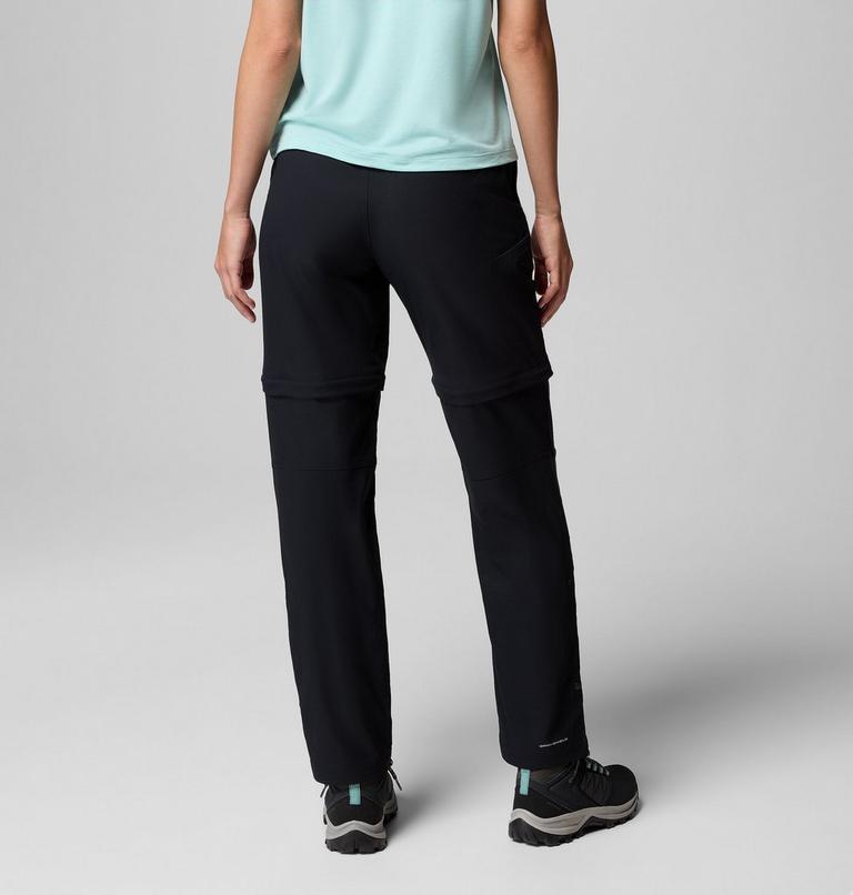 Women's Leslie Falls Hiking Convertible Trousers, Color: Black, image 2