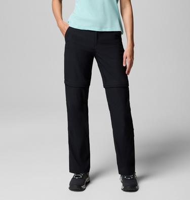 Pantalones convertibles de senderismo Leslie Falls para mujer, Color: Black, image 1