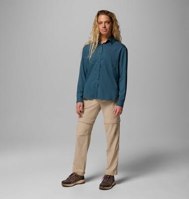 Leslie Falls Convertible Wanderhose f&uuml;r Frauen, Color: Ancient Fossil, image 4