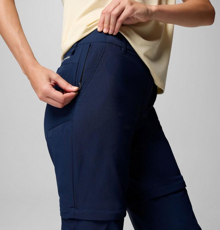 Women's Leslie Falls Hiking Convertible Trousers, Color: Collegiate Navy, image 6